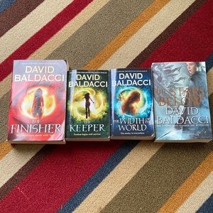 David Baldacci The Finisher 4 book Set